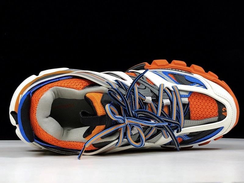 Zapatillas deportivas blanco/naranja/azul - FashionHype.xyz