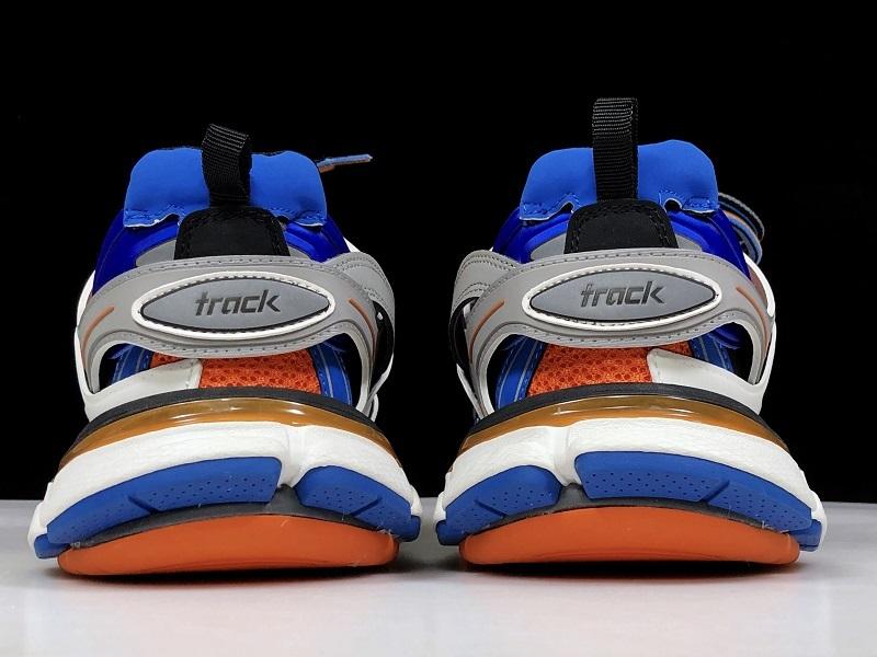 Zapatillas deportivas blanco/naranja/azul - FashionHype.xyz