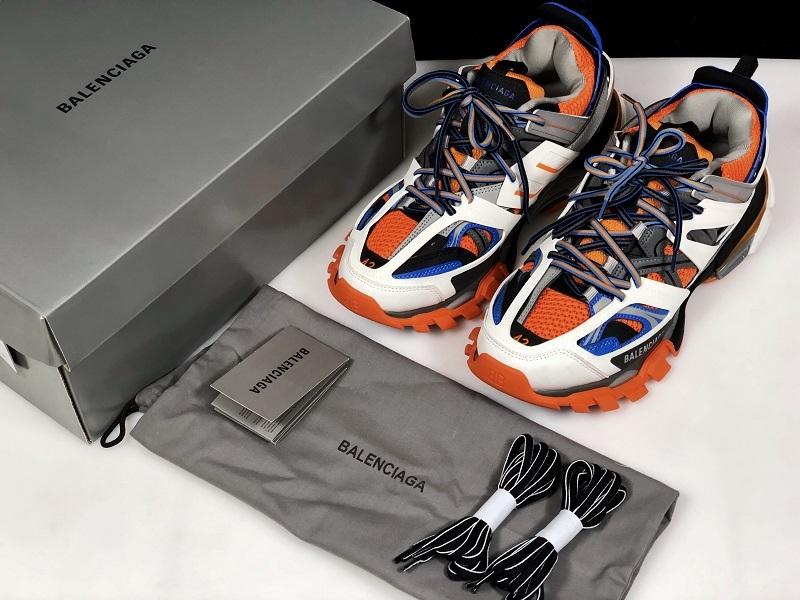 Zapatillas deportivas blanco/naranja/azul - FashionHype.xyz