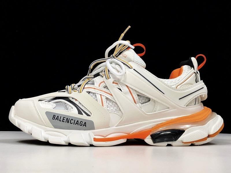 Zapatillas deportivas blanco/naranja - FashionHype.xyz