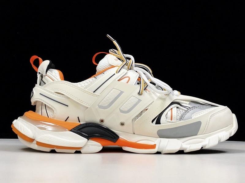 Zapatillas deportivas blanco/naranja - FashionHype.xyz