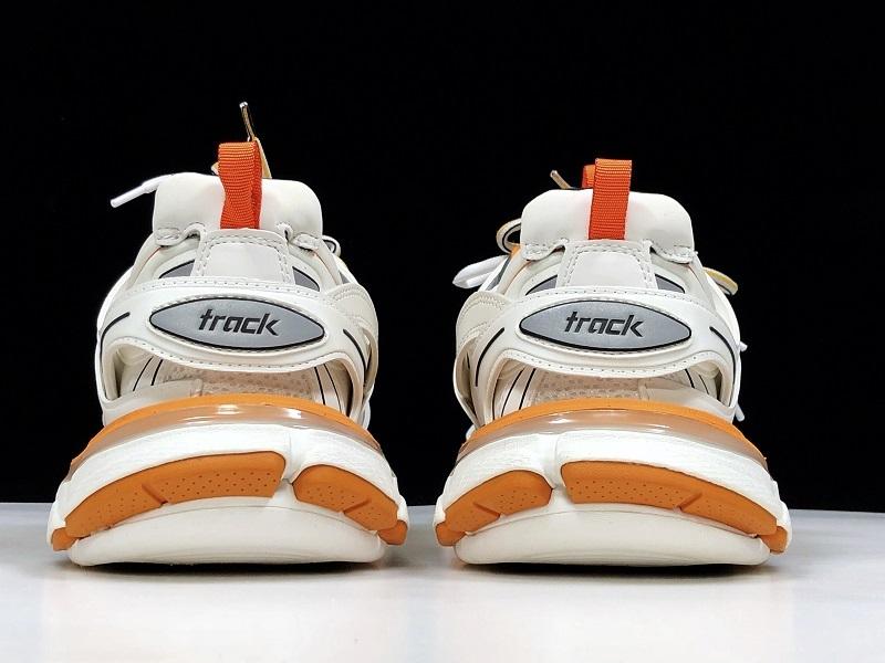 Zapatillas deportivas blanco/naranja - FashionHype.xyz