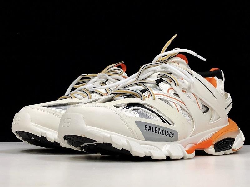 Zapatillas deportivas blanco/naranja - FashionHype.xyz