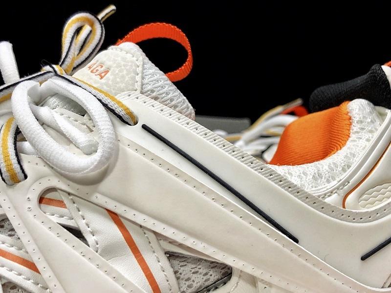 Zapatillas deportivas blanco/naranja - FashionHype.xyz