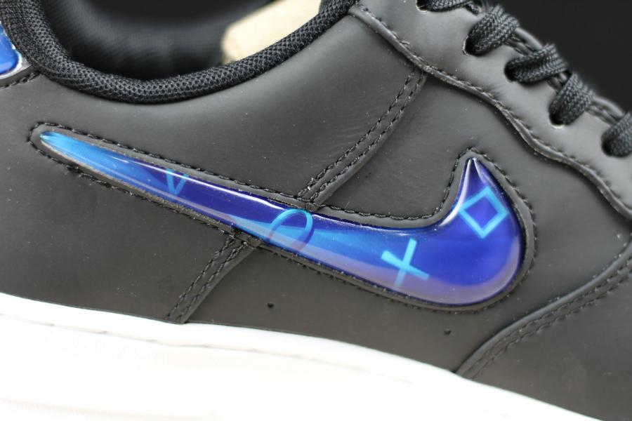 Zapatillas deportivas negras con decoración PlayStation - FashionHype.xyz