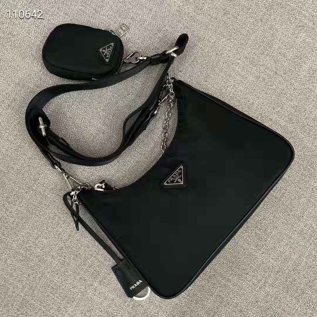 Bolso bandolera convertible negro - FashionHype.xyz