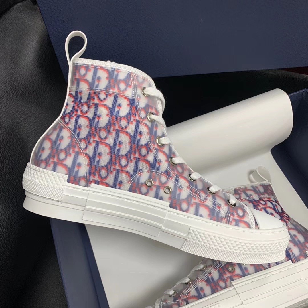 Zapatillas monograma rosa altas - FashionHype.xyz