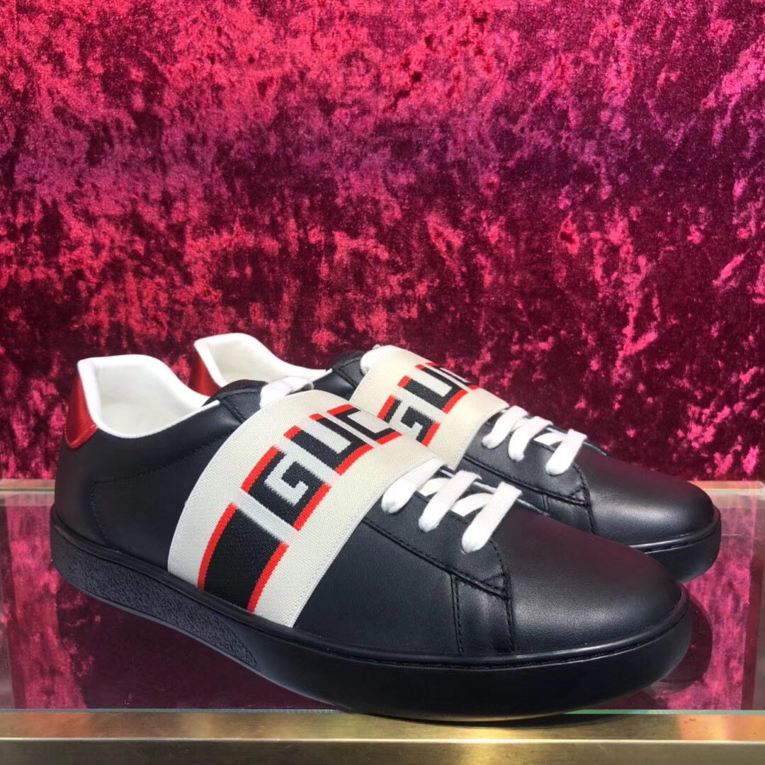 Zapatillas deportivas negras con goma - FashionHype.xyz